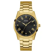 Guess Men’s Gold Tone Diamond Watch