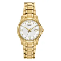 Ladies Citizen Eco Drive Corso Gold Tone Watch