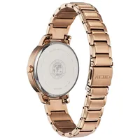 Women’s Citizen Eco-Drive Silhouette Crystal Rose Tone Watch