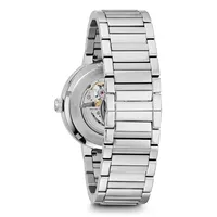 Men’s Bulova Futuro Silver Tone Automatic Watch