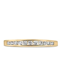 Wedding Band with Carat TW of Diamonds in 14kt Gold