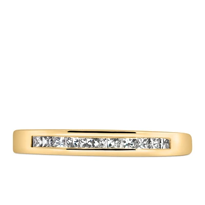 Wedding Band with Carat TW of Diamonds in 14kt Gold