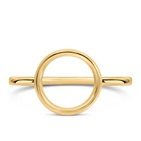 Circle Ring in 10kt Yellow Gold