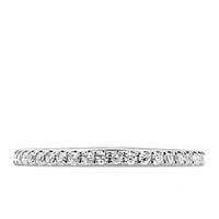 Enchanted Disney Wedding Band with .20 Carat TW of Diamonds 14kt White Gold