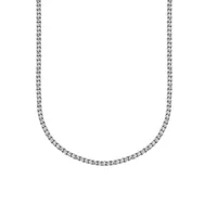 16.5″ Tennis Necklace with 5.00 Carat TW of Diamonds in 14kt White Gold