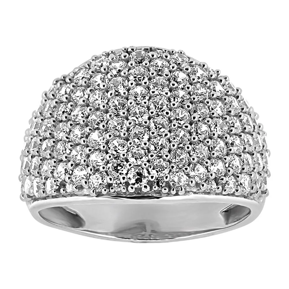 Ring with 2.00 Carat TW of Diamonds 10kt White Gold