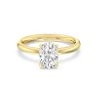 Solitaire Lab Created Diamond Engagement Ring