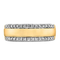 Stackable Diamond Ring with .25 Carat TW 10kt Yellow Gold