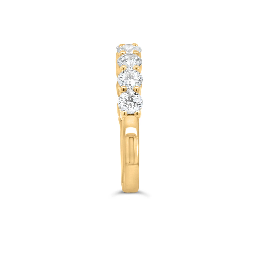 Ring with 1.25 Carat TW of Lab Created Diamonds 14kt Yellow Gold