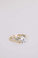 Engagement Ring with 3.00 Carat TW of Lab Created Diamonds 14kt Yellow Gold