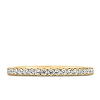 Matching Band with Carat TW of Lab Created Diamonds in 14kt Gold