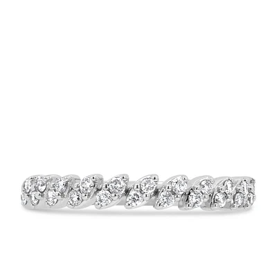 Diamond Ring with .25 Carat TW 10kt White Gold