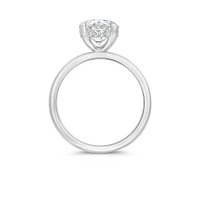 Round Brilliant Engagement Ring with 2.15 Carat TW of Lab Created Diamonds 14kt Gold