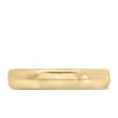 4.5MM Dome Comfort Fit Wedding Band Gold