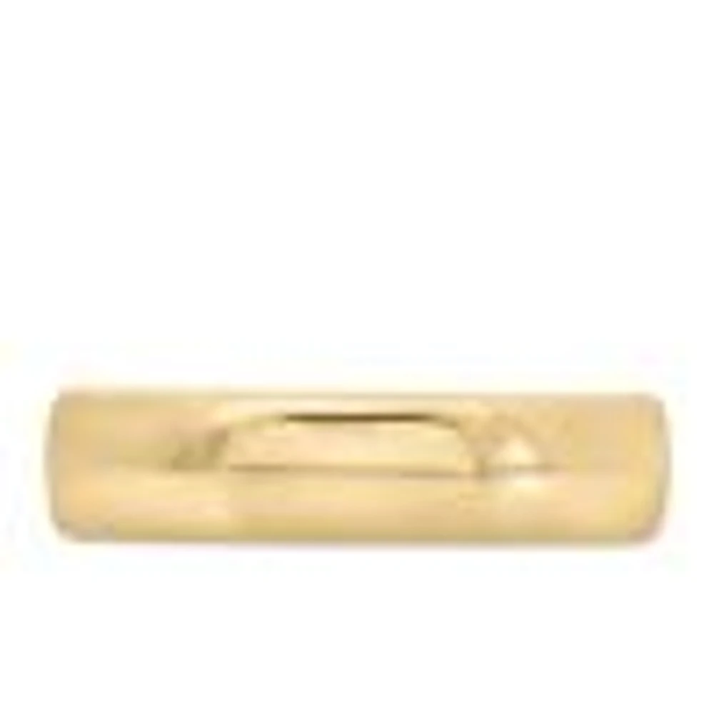 5.5MM Dome Comfort Fit Wedding Band Gold