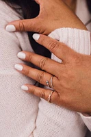 Infinity Ring with .20 Carat TW of Diamonds in 10kt Gold