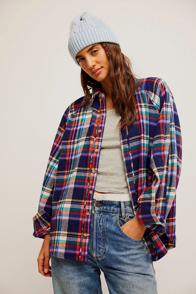 Girl Meets Boy Plaid Shirt