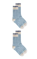 Northern Blue Boot Socks 2Pk