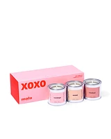 XOXO Mini Candle Set