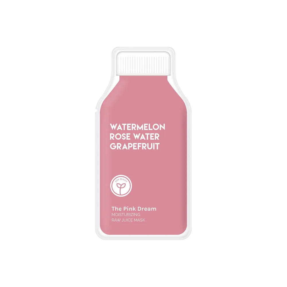 The Pink Dream Moisturizing Raw Juice Sheet Mask