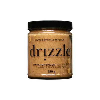 Drizzle Honey - Cinnamon Spiced Craft Honey – 350 g (12 oz)