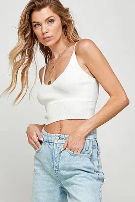 Strappy Knit Top