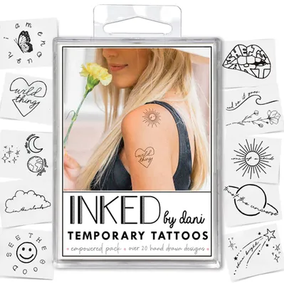 Empowered  Temporary Tattoo Pack