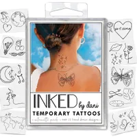 Silhouette Temporary Tattoo Pack