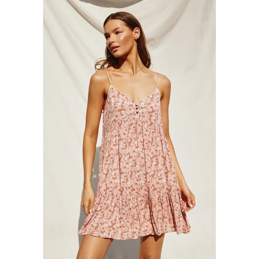 Warm Summer Day Babydoll Swing Dress