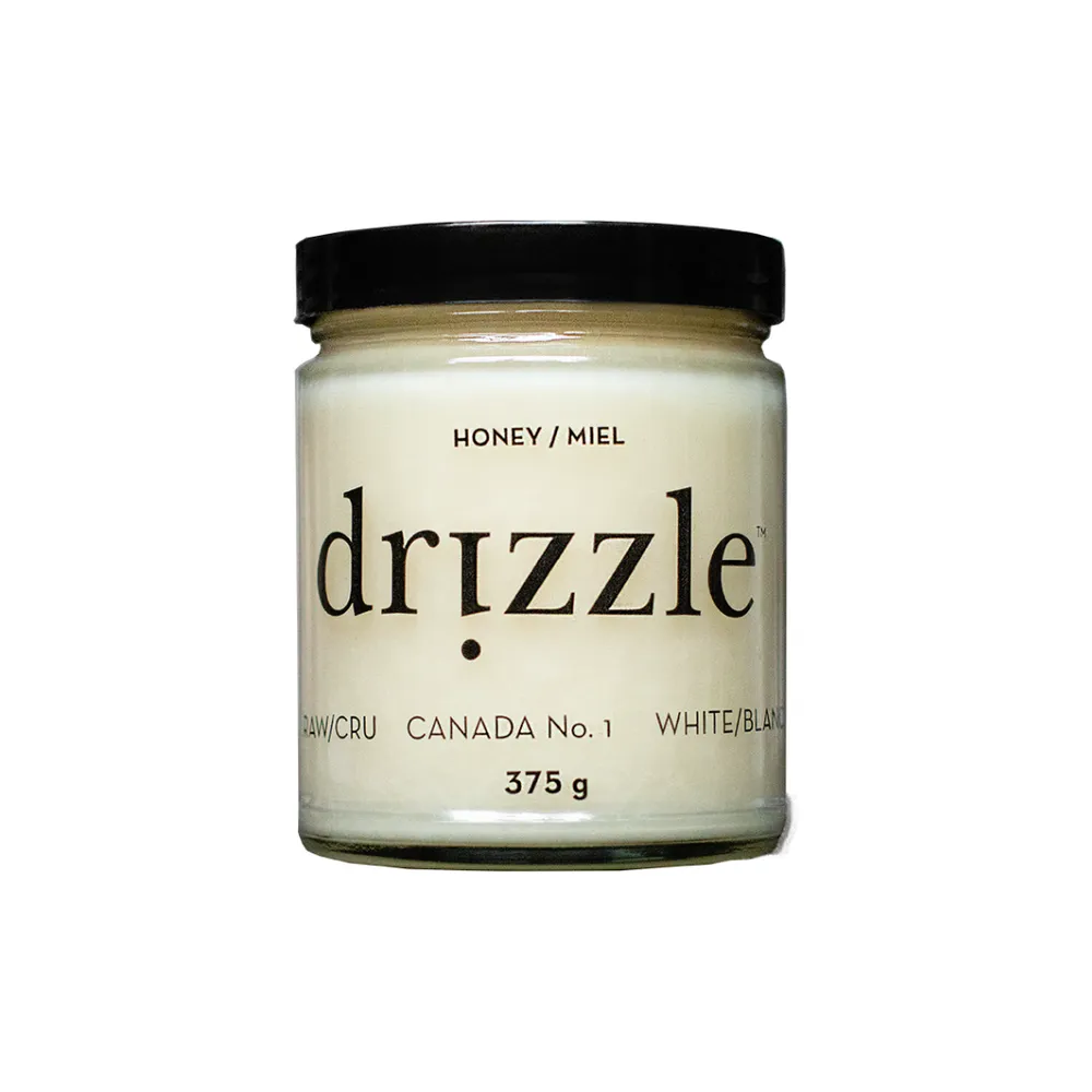 Drizzle Honey - White Raw Honey – 375 g (12 oz)