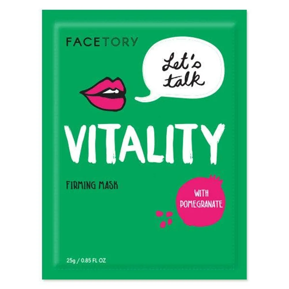 Let’s Talk Vitality Firming Sheet Mask