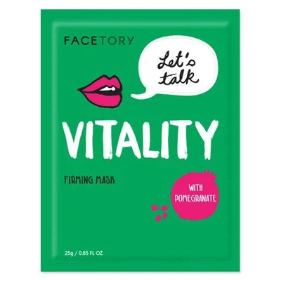 Let’s Talk Vitality Firming Sheet Mask