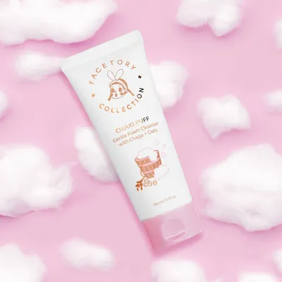 Cloud Puff Gentle Foam Cleanser with Chaga + Oats