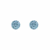 Radiance Studs Aquamarine