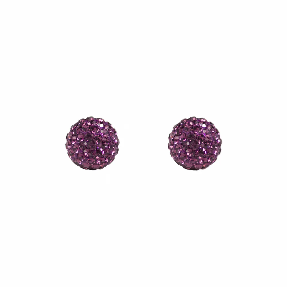 Radiance Studs Amethyst