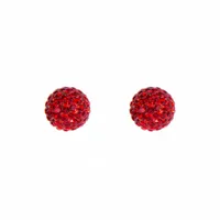 Radiance Studs Red