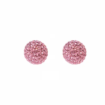 Radiance Studs Pink Quartz