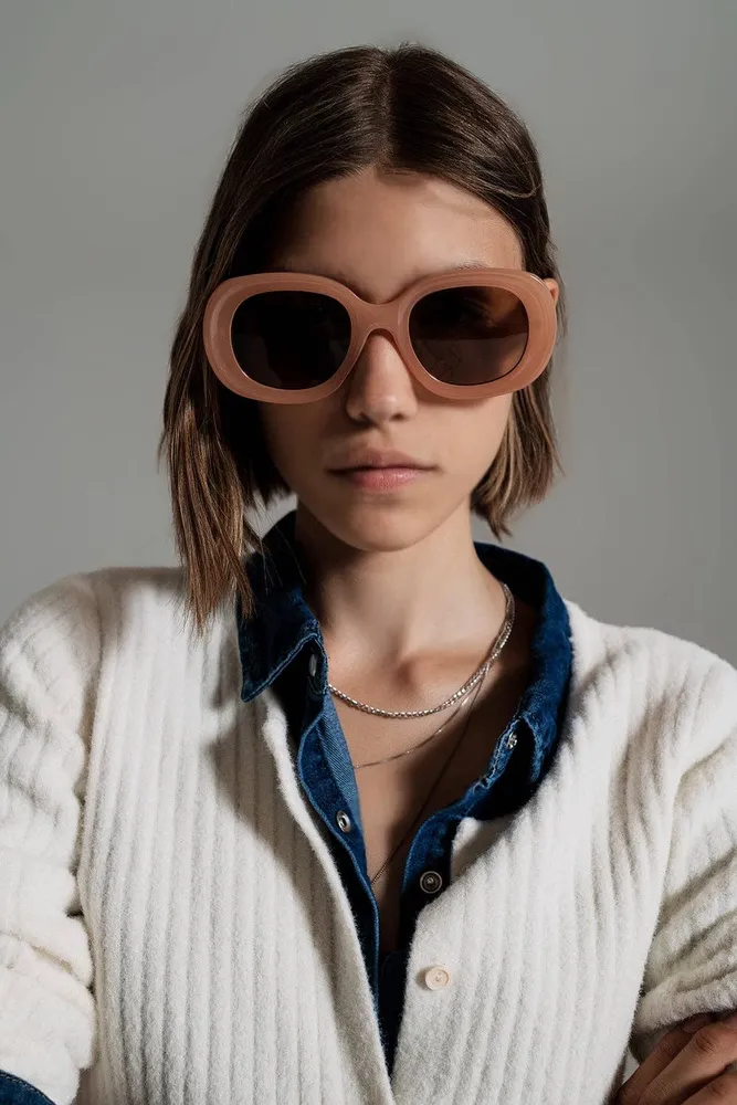 Oversized Circular Sunglasses