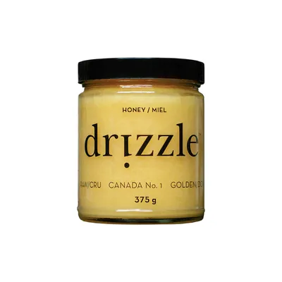 Drizzle Honey - Golden Raw Honey – 375 g (12 oz)