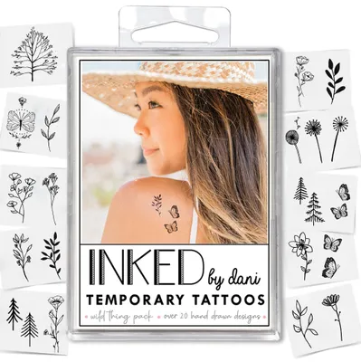 Wild Thing  Temporary Tattoo Pack