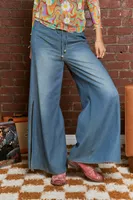 Desert Dreaming Slit Denim Pants