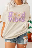 Good Vibes Oversized T Shirt