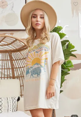 Yellowstone Retro Oversized T Shirt