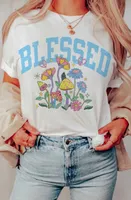 Blessed Retro Oversized T Shirt