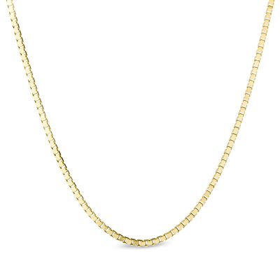 10K Gold .52mm Box Chain Necklace|Peoples Jewellers