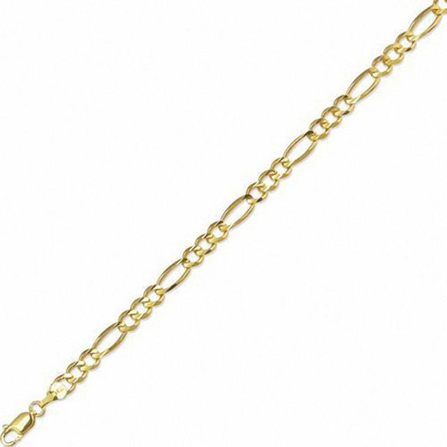 Men's Figaro Chain Necklace in 10K Gold - 20"|Peoples Jewellers