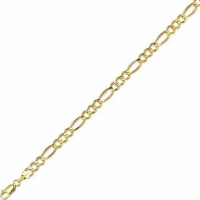 Men's Figaro Chain Necklace in 10K Gold - 20"|Peoples Jewellers