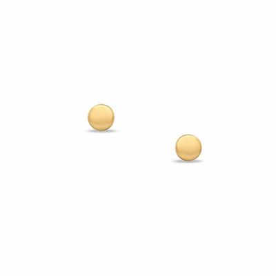 6.0mm Ball Stud Earrings in 14K Gold|Peoples Jewellers