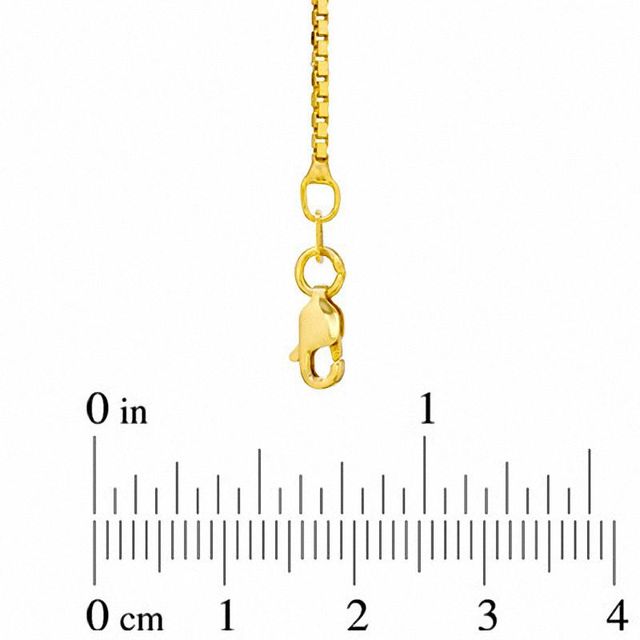 1.15mm Box Chain Necklace in 14K Gold|Peoples Jewellers