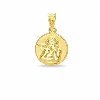 10K Gold Framed Angel Charm|Peoples Jewellers